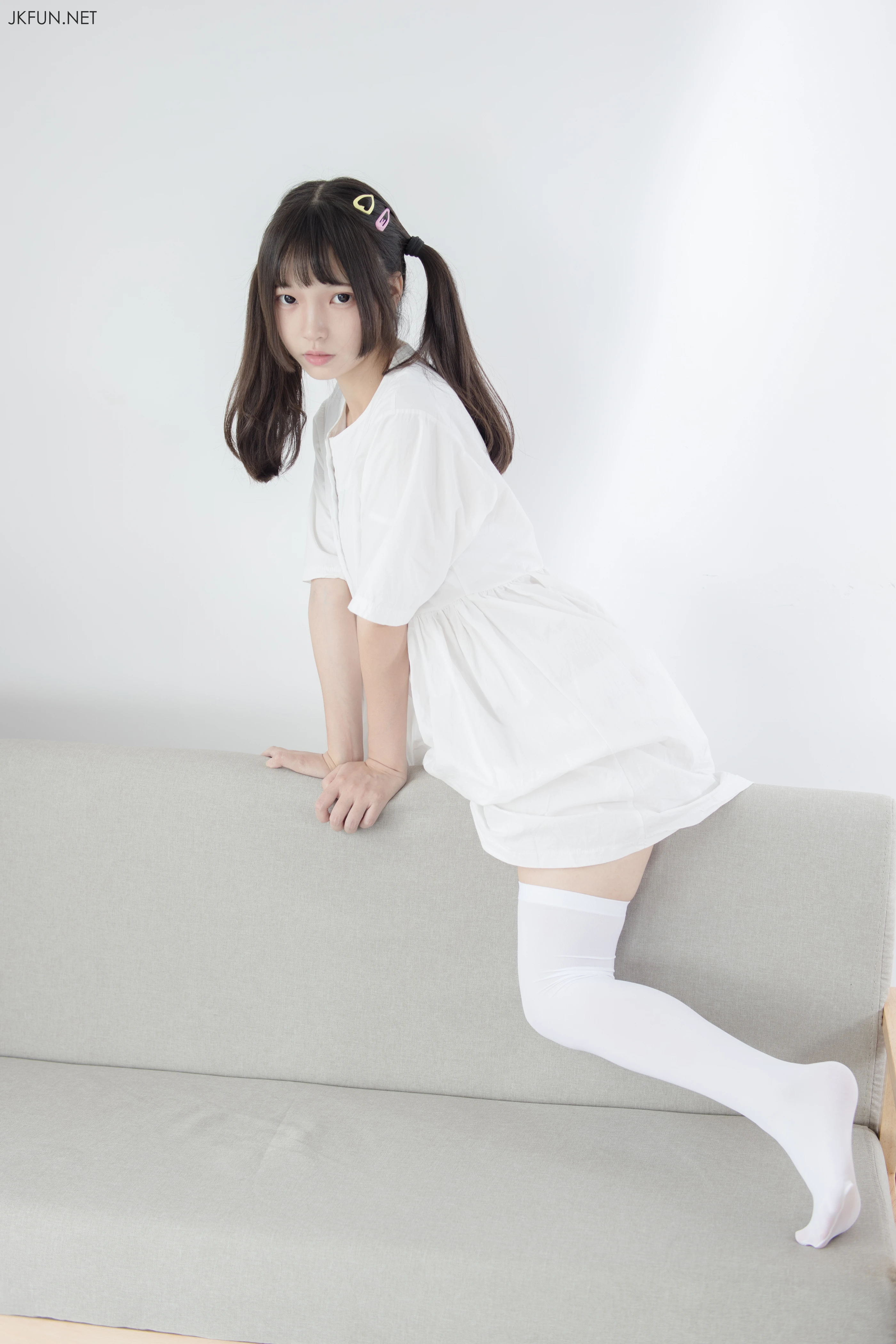 森萝财团 [JKFUN-014] 默陌 白衣飘飘的年代 [91P 1V]插图6